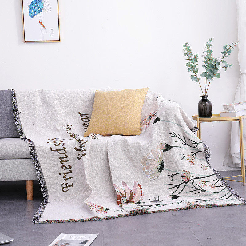 工厂直沙发套北欧沙发巾ins售沙发毯民宿床尾巾全盖多用,居家布艺,沙发垫,淘宝优惠券,粉丝福利购,淘宝优惠卷