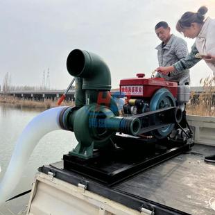 铸铁自吸泵柴油压井离心泵4寸6寸8寸灌溉抽水泵
