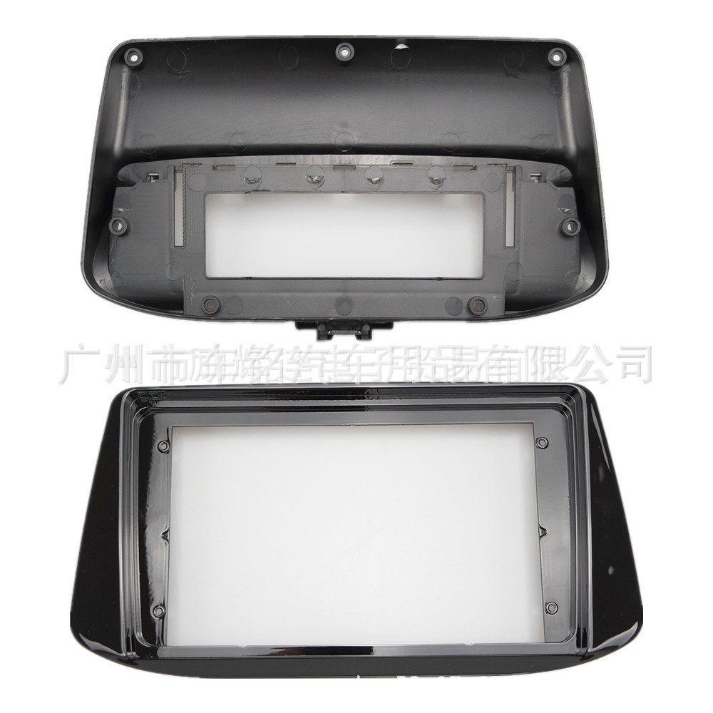 热销框17款现代i30款大屏导航面适用改装面板安卓套框9寸面板框