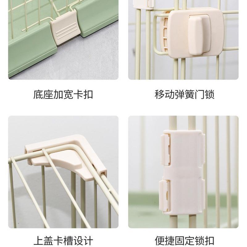 加粗铁丝猫笼猫别墅厕所室内带家用超大自由空间小型猫舍猫咪猫屋