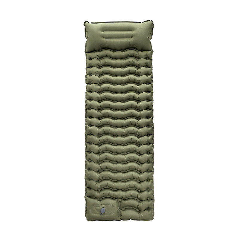 厂家现货户外充气睡垫露营按压充气帐篷脚踩防潮床垫车载后排