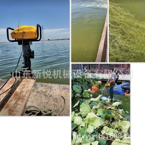 热销芦苇充电式无刷电动割草机水下电动修剪水草机荷径藕径修剪机