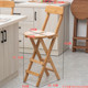 高脚凳可折叠咖啡凳收银台吧台靠背椅子客厅成人餐厅厨房用高椅子