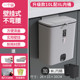 厨房壁挂式 带盖厨橱柜门收纳纸篓大号 垃圾桶厕所卫生间家用余挂式