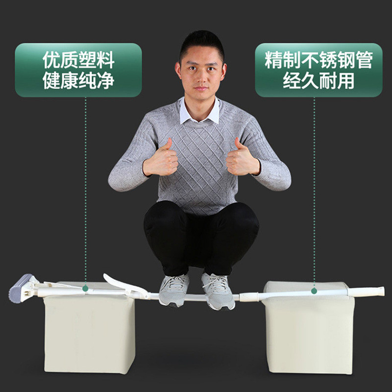 x1aw家用海绵拖把吸水免手洗胶棉大号懒人干湿对折一拖净两用拖