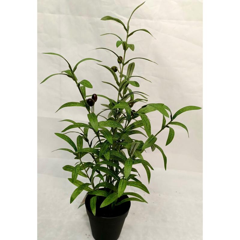 办公室大型绿植盆栽网红室内仿真橄榄树落地摆件橄榄树假树