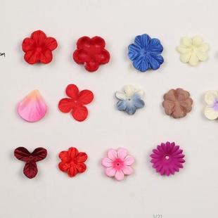 厂家批发仿真花瓣花片假花布花绢布花瓣工艺品diy材料辅料来样定