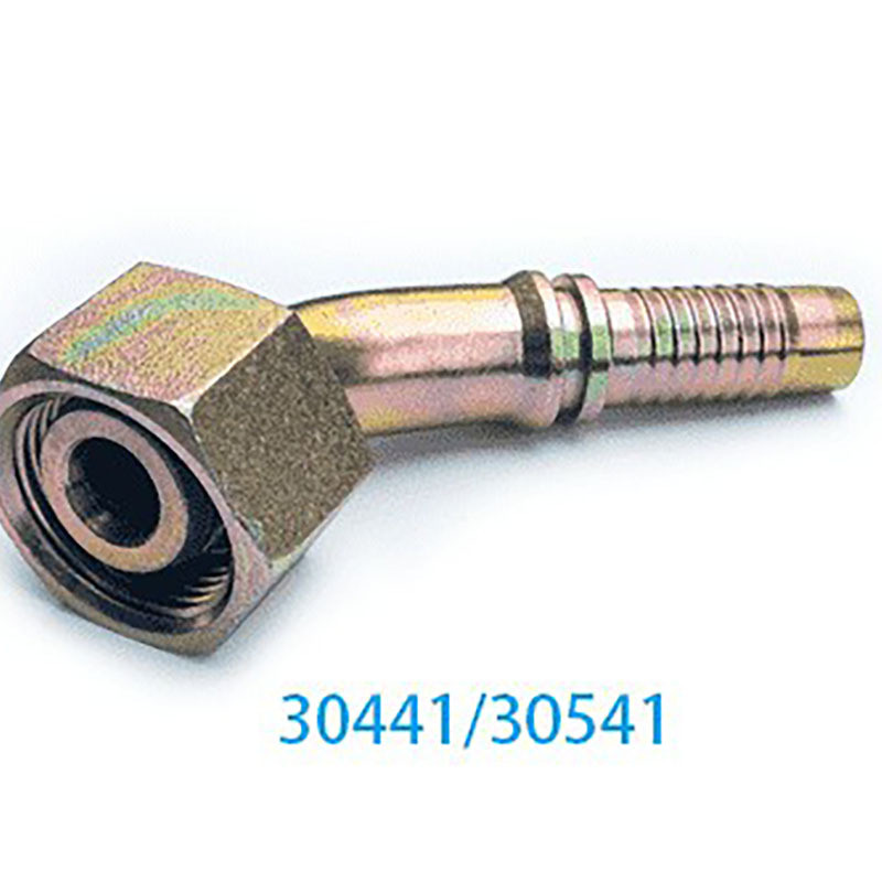 30411/30491/30441接头六角液压宝塔弯头公制24°内螺纹锥密封圈