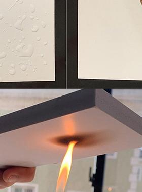 皮展示板白色5mm雪弗板阻燃防水板材高密度pvc结广告发泡板加工