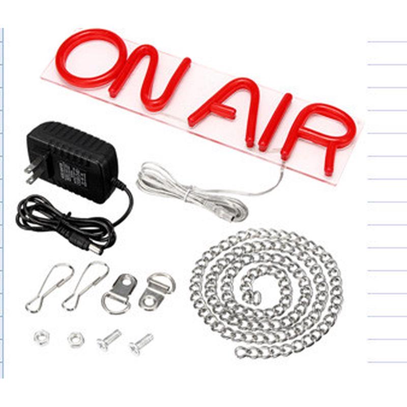 led软管霓虹灯酒吧复古字母发光管店名广告牌40*10cm竖立open牌