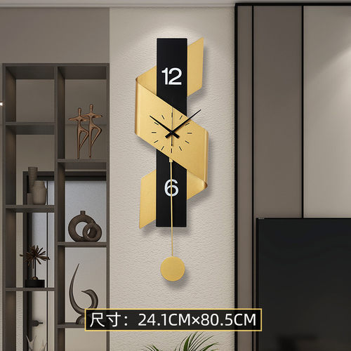 客厅挂钟现代简约大气家用时尚石英钟餐厅个性创意立体免打孔钟表