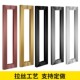 加厚玻璃门拉手对装 不锈钢方管哑黑大门扶手有框门木门大拉手把手
