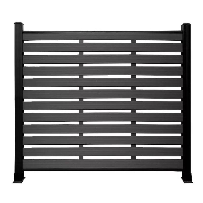 塑木围栏铝合金围栏护栏外墙板塑木栏杆别墅庭院栅栏防水防腐