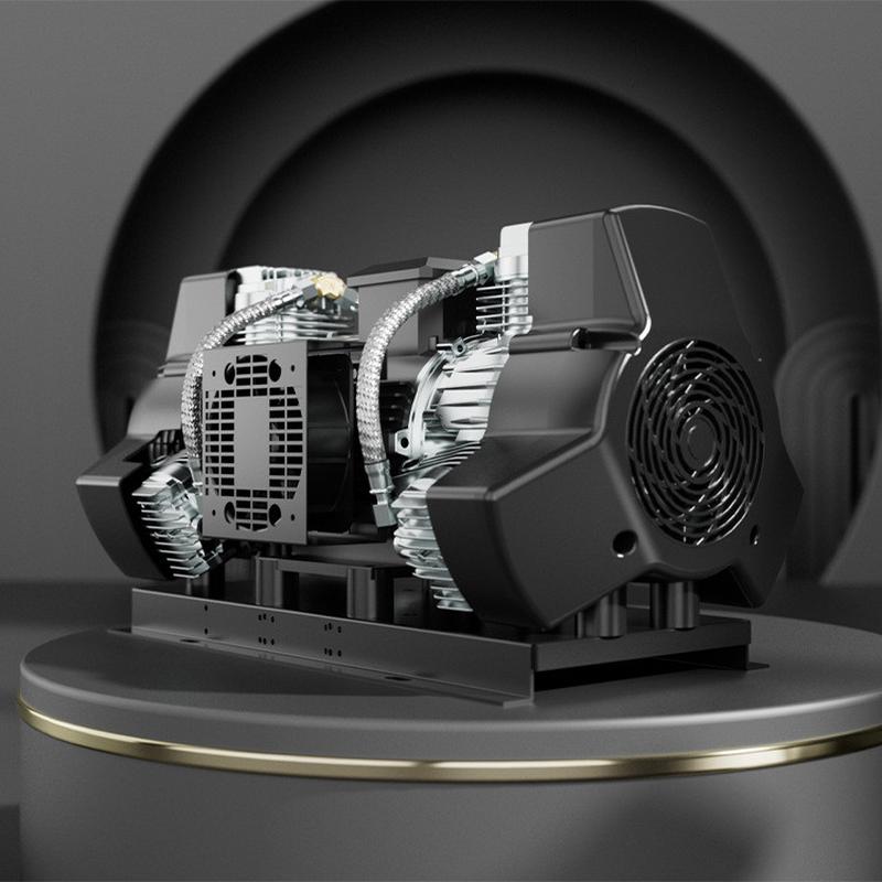 鹏机高端长寿命长时间续性工作低排温造雪佑专用无油静音空压机