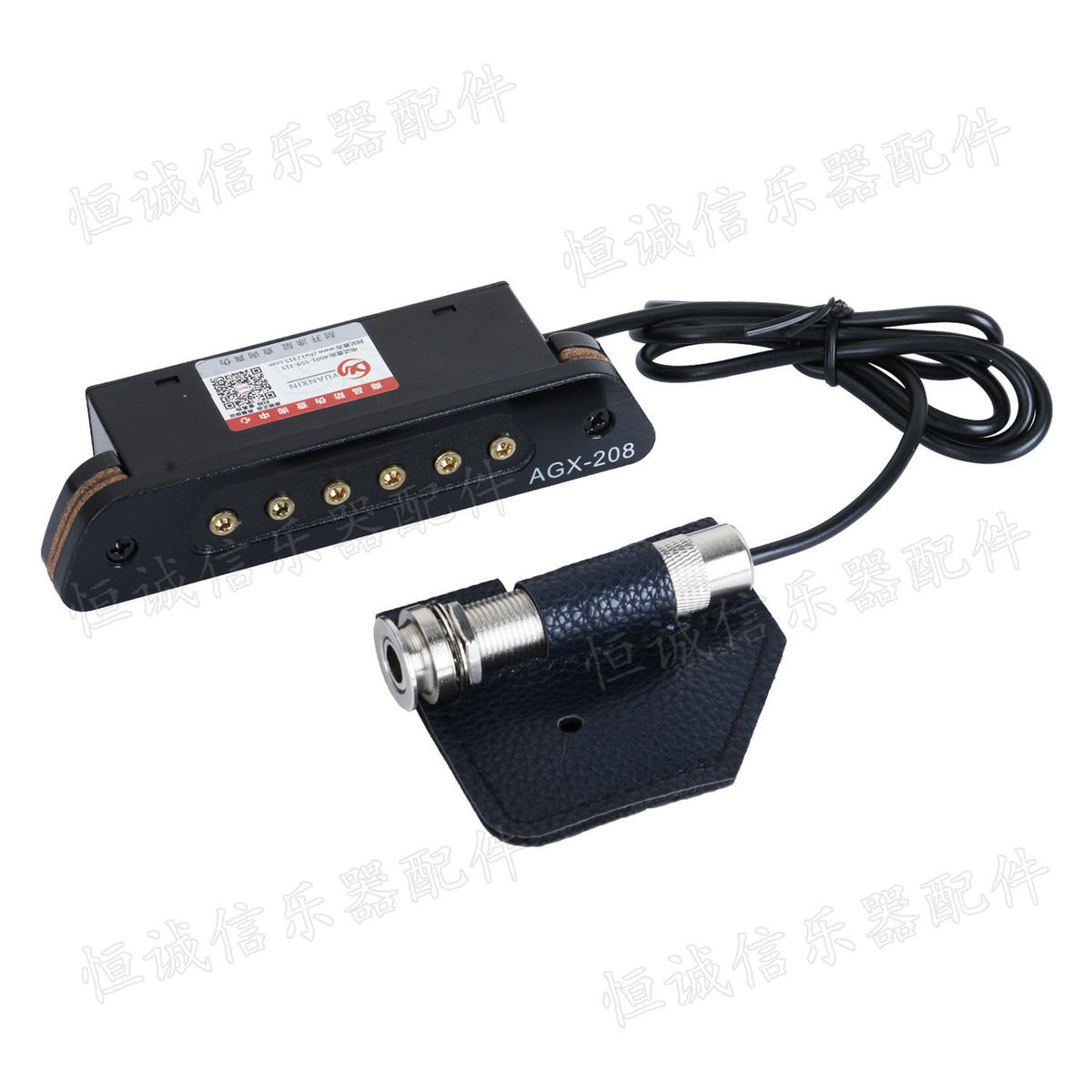 热销源馨拾音器民谣木吉他音孔拾音器免开孔吉他原声拾音器配件批