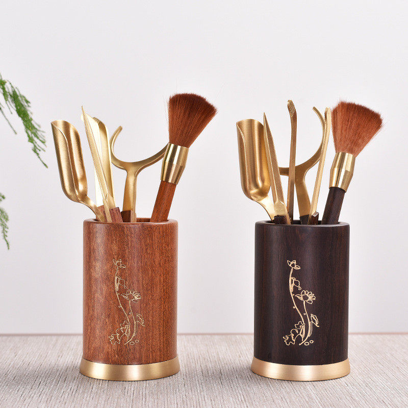 黄铜黑檀木功夫茶具配件套装茶勺养壶笔茶道6六君子茶刀泡茶工具,餐饮具,茶道/零配,淘宝优惠券,粉丝福利购,淘宝优惠卷