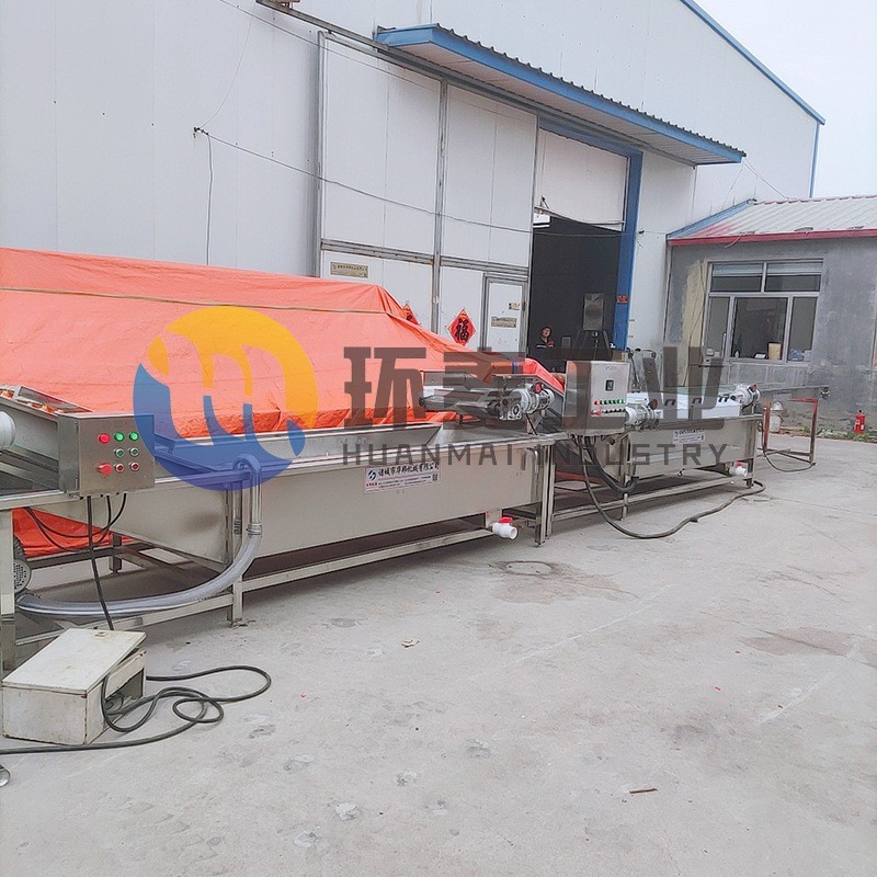 热销速冻款预制菜成套设备菜麦预制环加工流水线净菜切配生产设备