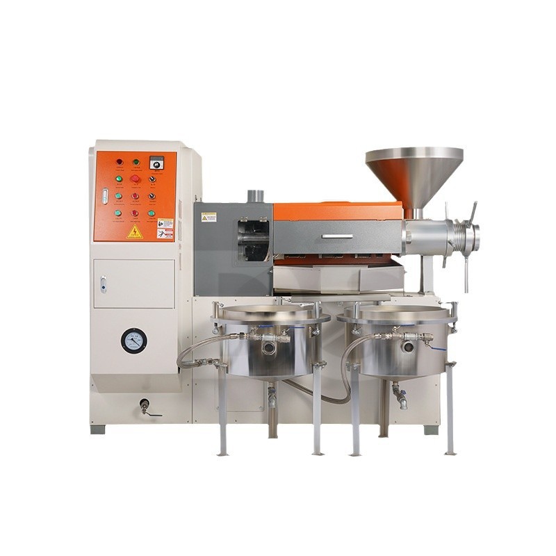 商用籽全自动智能榨油机冷热花生榨油机械胡麻籽芝麻花椒新型炸油