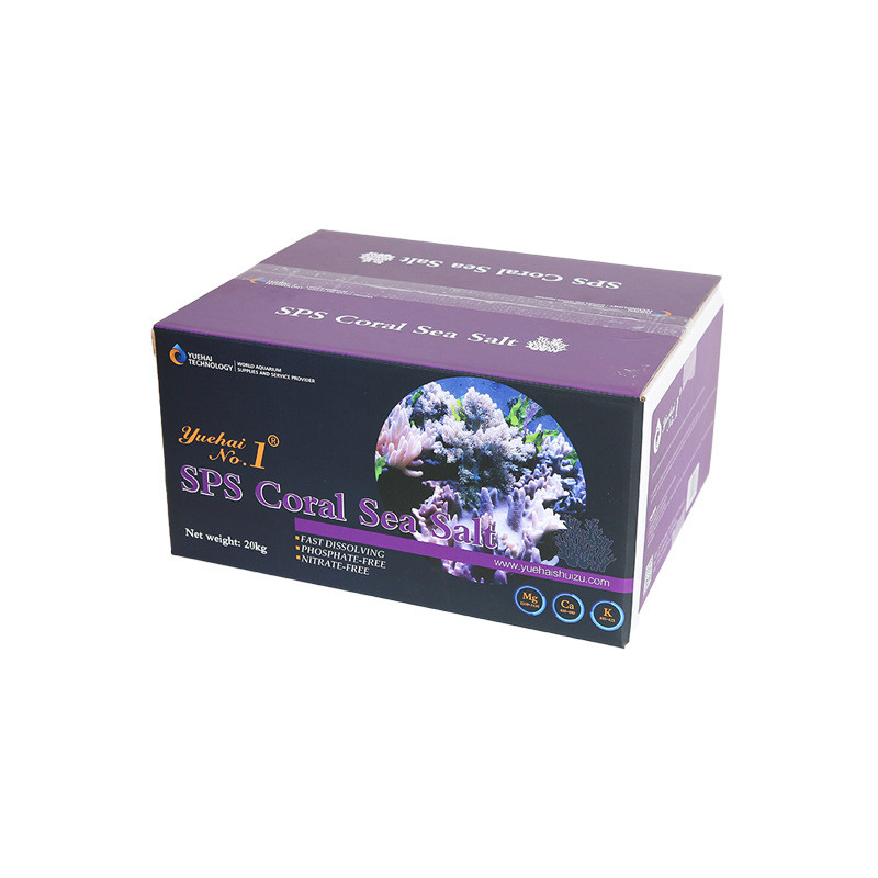 悦海精细速溶珊瑚礁养殖sps珊瑚专用海水盐鱼缸盐高钙指标稳定