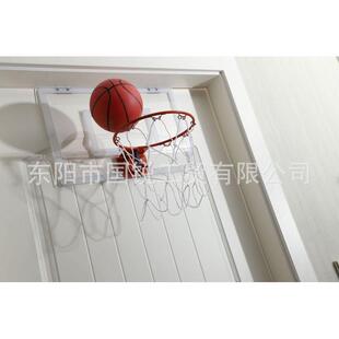 免打孔家用室内儿童迷你壁挂式幼儿园宝宝篮球框pvc小型