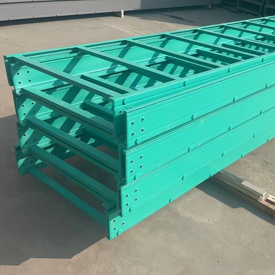 大跨距玻璃钢梯式桥架玻璃钢梯式桥架阻燃梯式桥架河北鑫茂森