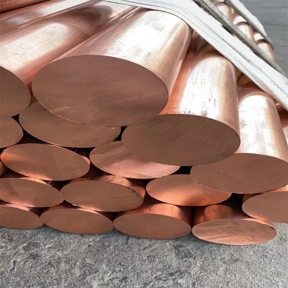 热销供应t2棒紫铜国标实心铜棒t2紫铜排t2镀锡铜排100*8可批发零