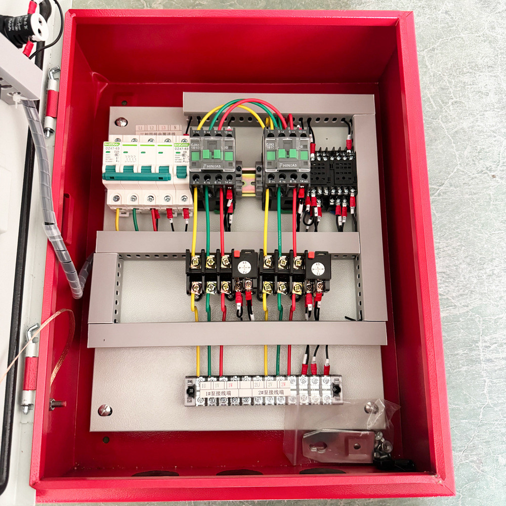 厂家批发0.75kw-4kw消防泵控制柜稳压排污泵压力柜污水泵液位柜