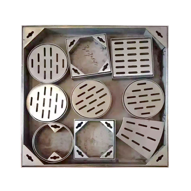 不锈钢井盖不锈钢井盖方形定制雨水篦子格栅盖线性排水沟道路格栅