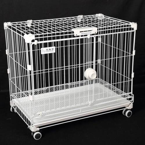 diy狗笼宠物用品方扣经济多功能宠物笼推拉式可叠层笼款小型犬