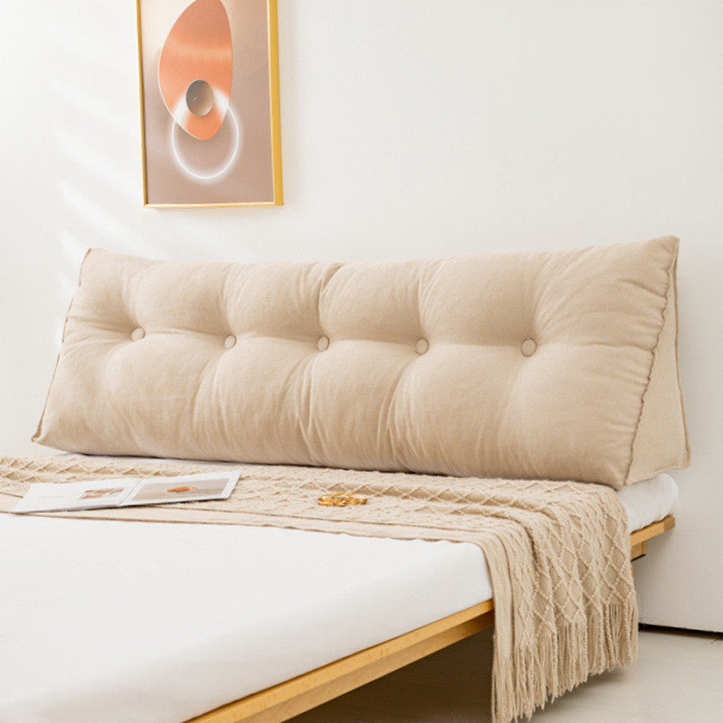 玉米绒床头靠垫可拆洗长抱枕卧室床上三角靠枕窗长靠枕沙发护腰,居家布艺,床头靠垫,淘宝优惠券,粉丝福利购,淘宝优惠卷