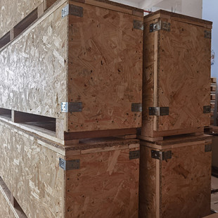 子包装可定制免熏蒸胶合板钢带木箱物流海外运输仓储包装木箱木箱