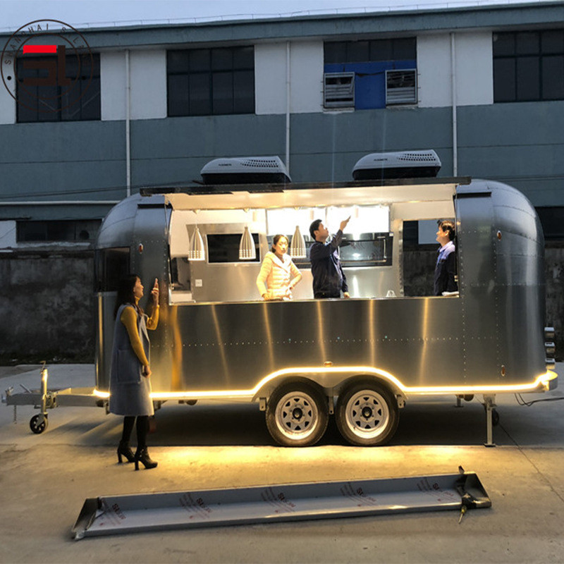 厂家直供餐车商业街夜市摆摊流动餐饮房车油炸烧烤炸串车一车多用