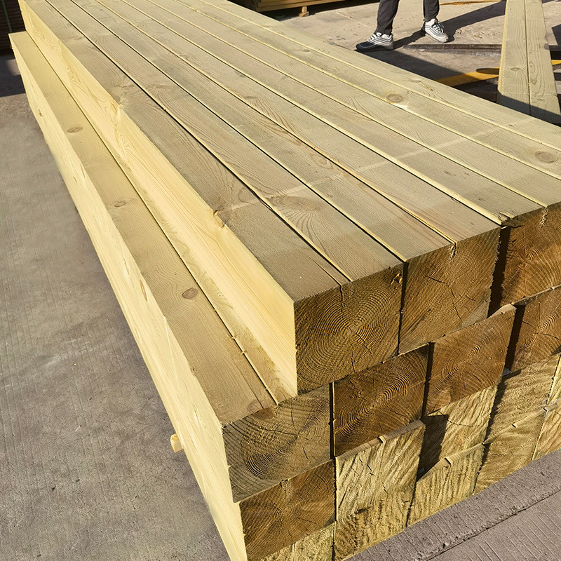樟子松防腐木条材料户外批发花箱栈道实木地板防潮吊顶木板材围栏