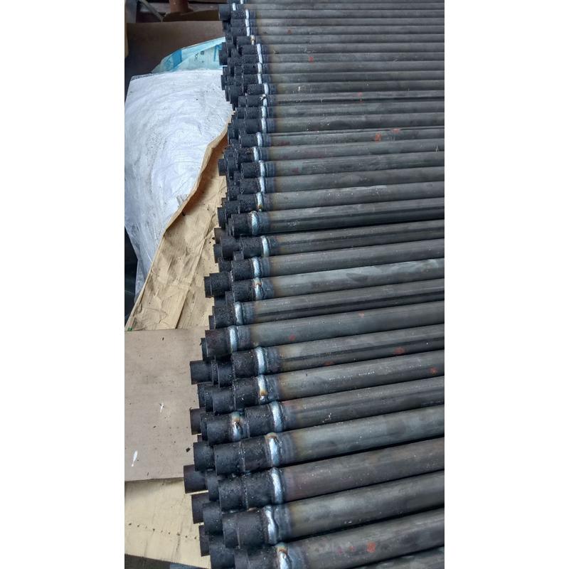 锰钢洛阳铲加长连接杆洛阳铲接杆石油探铲考古发掘工具地质勘探铲