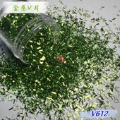 厂家直销圣诞礼品金葱v形pet亮片工艺品异形金葱粉生产可色卡颜色