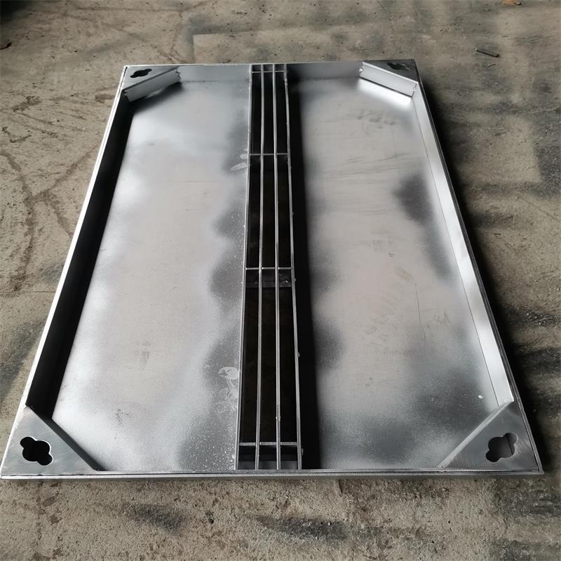 304不锈钢井盖201方形隐形雨水装饰下沉缝隙砖方形井盖铺线性盖板