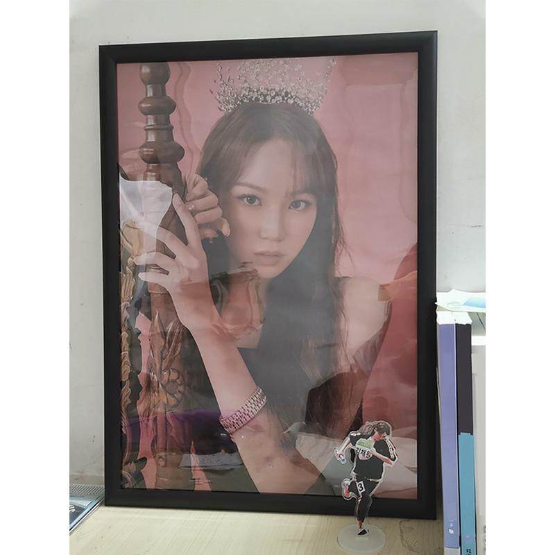 5zw挂铝合金画框相框细窄边前开启式黑银金色装饰画批发墙贴电梯