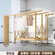 晾衣架落地阳台折叠家用室内室外晒衣架挂衣晒被子伸缩凉衣杆