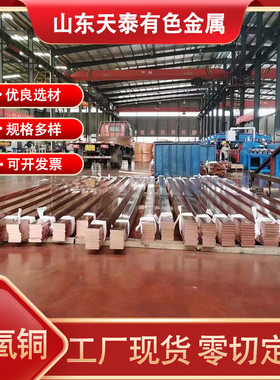 tu1无氧铜排高导电tu2无氧铜接地导电紫铜方紫铜c1020无氧排排