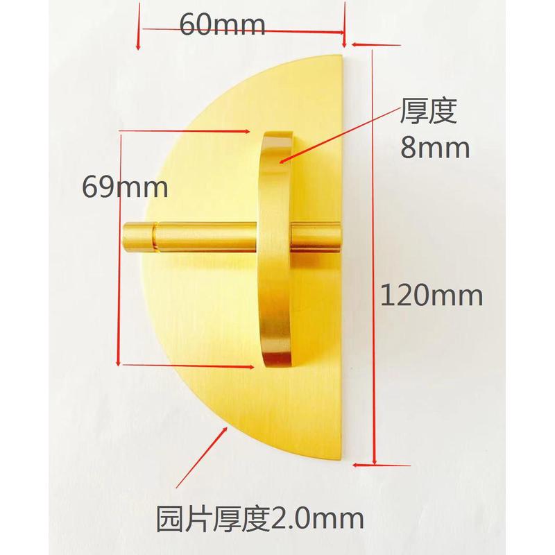 美式i欧式新中式中式古典家具简约环园门牌铜拉手园铜把手