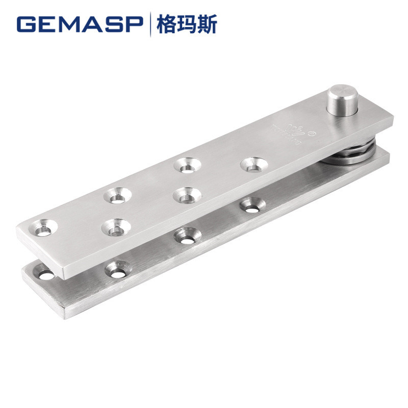 加厚不锈钢隐形门合页360度任意旋转偏心转轴天地上下铰链千秋铰