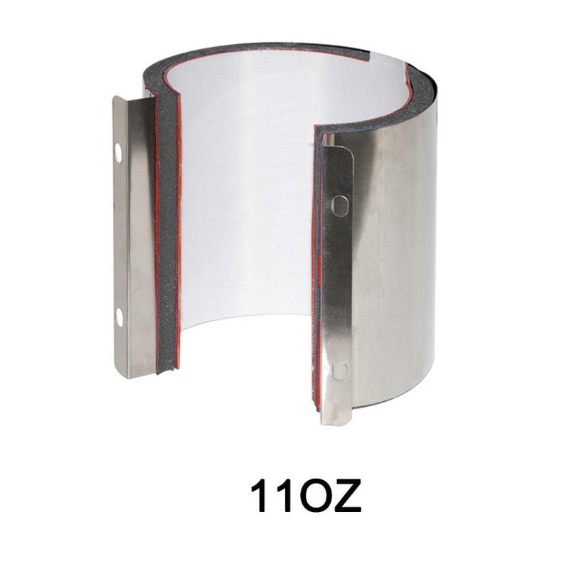 30/20oz烤杯机器11oz热转印烫杯垫运动铝壶加热垫12oz锥形杯垫