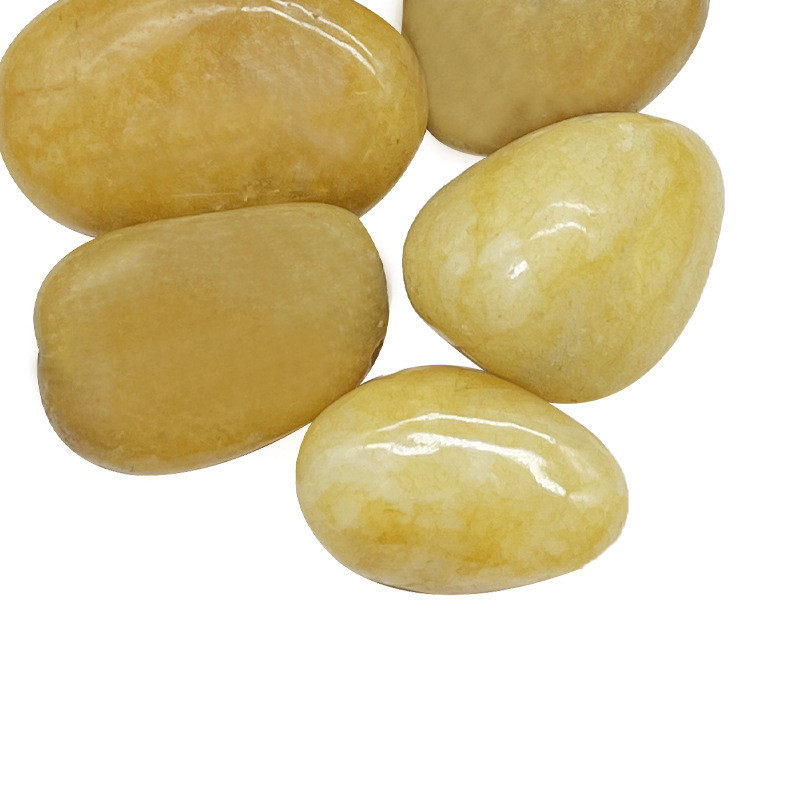 黄色定制水培鱼缸水磨石精抛光黄石子造景加工鹅卵石天然雨花石,基础建材,粗沙,淘宝优惠券,粉丝福利购,淘宝优惠卷