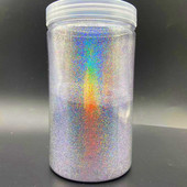 高光亮片超亮超薄耐溶剂镭射金葱粉彩虹七彩美甲款 0.2mm粗100克装