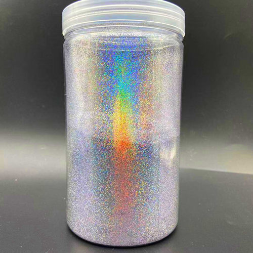 高光款超亮超薄装镭射金葱粉彩虹七彩美甲亮片0.2mm粗100克耐溶剂