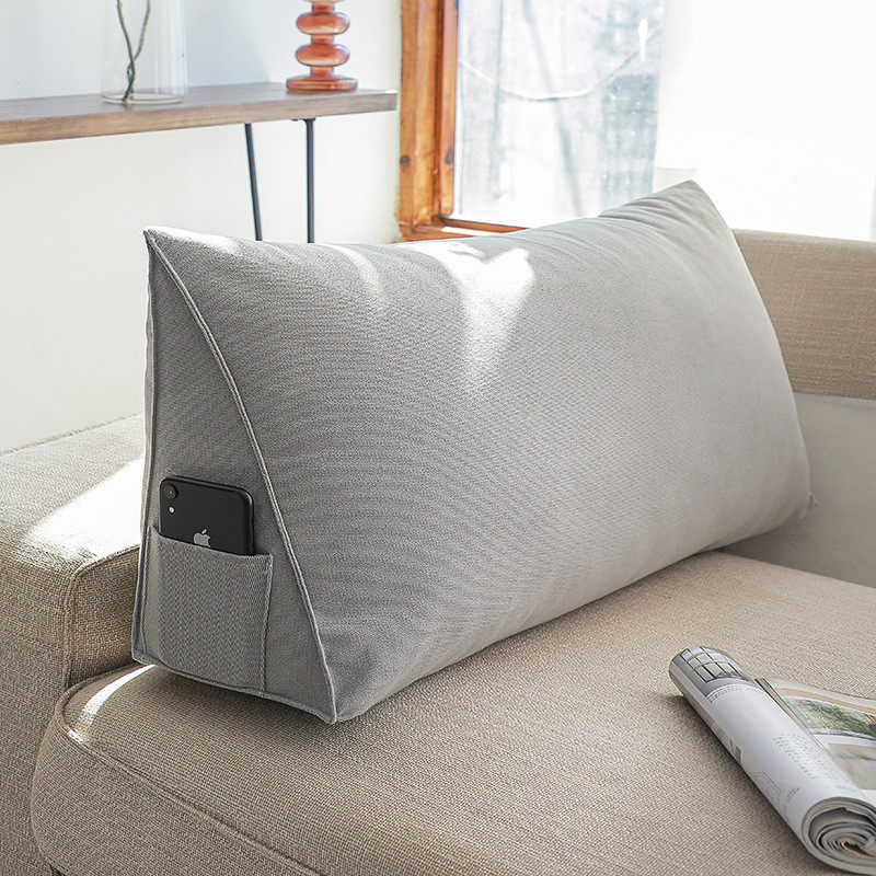 三角可拆洗靠枕大靠背护腰靠榻榻米软包卧室宿舍沙发靠垫靠背飘窗,居家布艺,靠垫/抱枕,淘宝优惠券,粉丝福利购,淘宝优惠卷