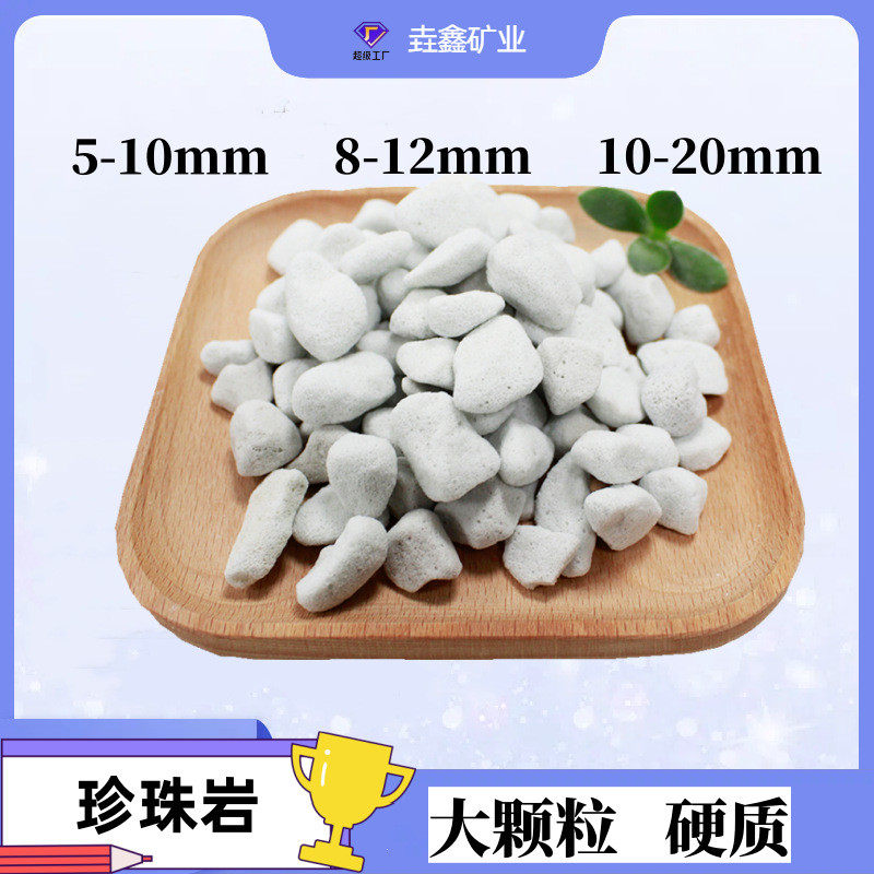 高珍珠岩8-1mm大颗粒兰花发根无土栽培硬度硬质粉尘少园艺用兰科