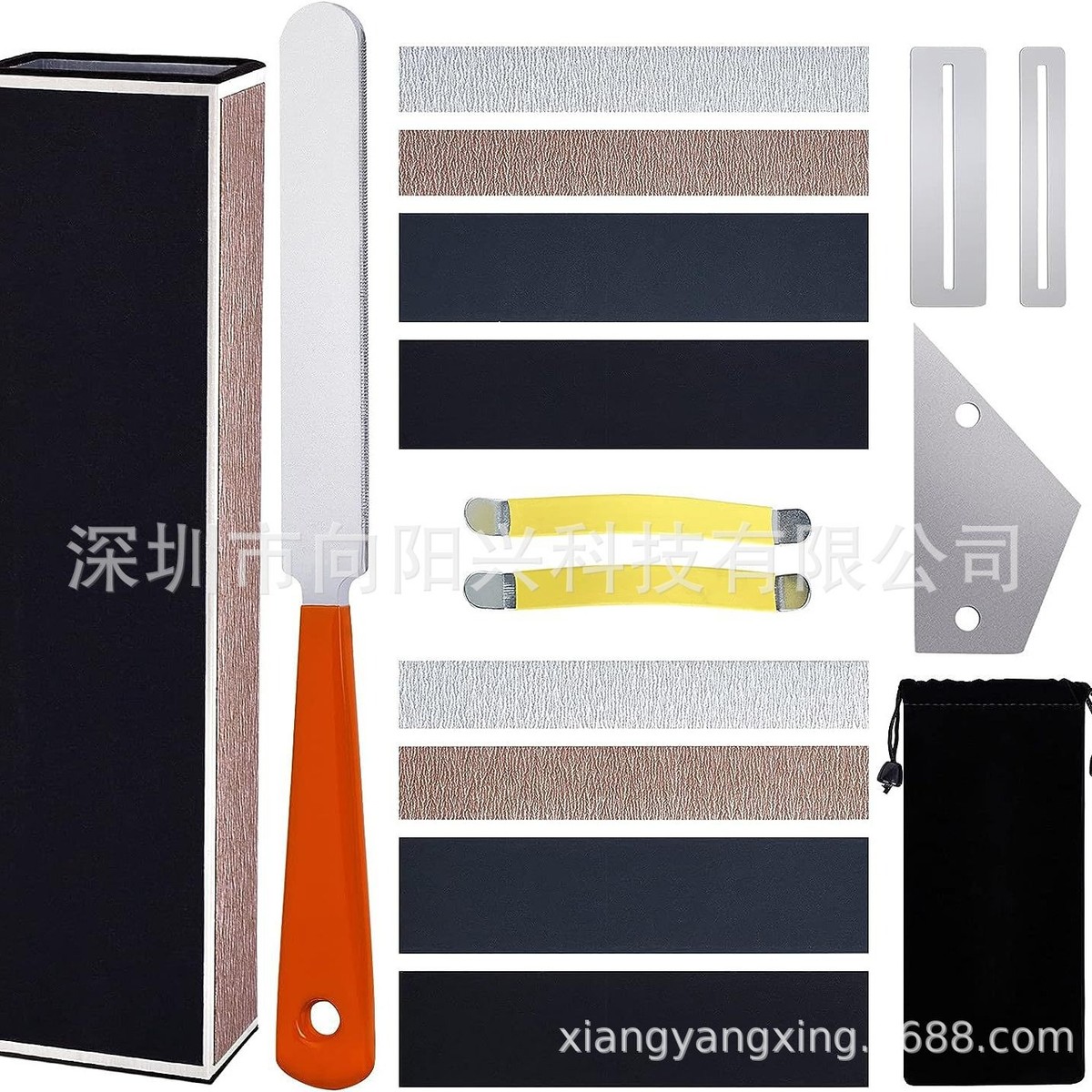 吉他品丝找平杠砂纸打磨电吉他贝司木吉他乐器工具
