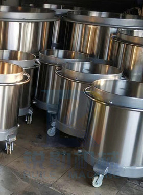 201304不锈钢拉缸移动式分散桶缸配套分散机小型不锈钢储罐