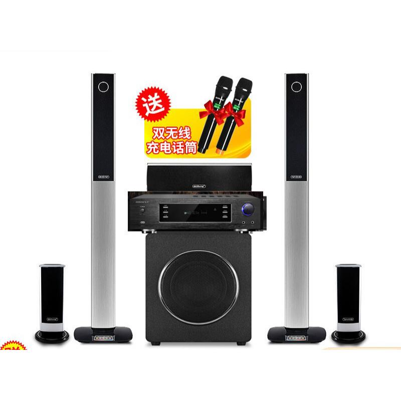 奇声（QISHENG）家庭影院5.1套装音响组合音响家用功放低音炮KTV